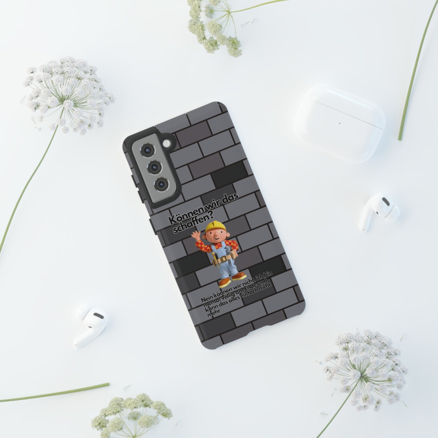 "Können wir das schaffen?" Premium Quality Phone Case