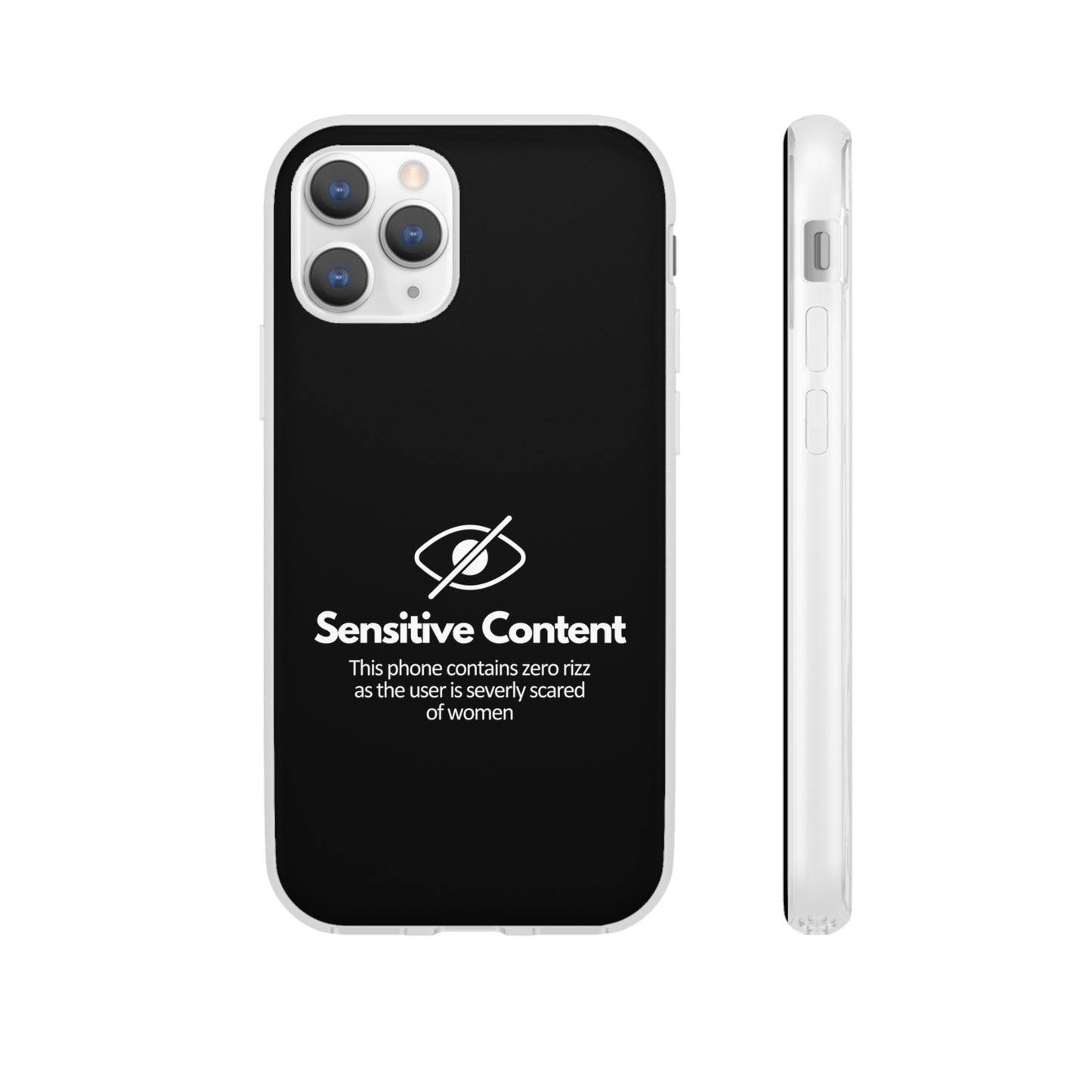 "Sensitive Content" High Quality Phone Case