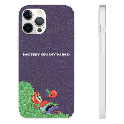 "Money on my mind" High Quality Phone Case