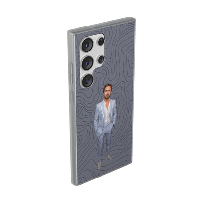 "Ryan Gosling blue" High Quality Phone Case