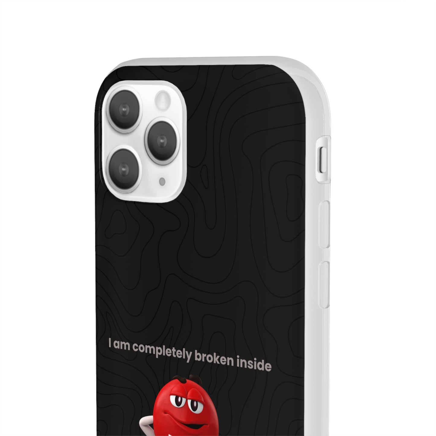 "I am completely broken inside" High Quality Phone Case