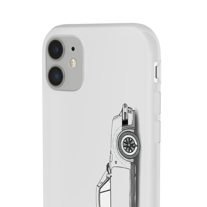 "Car Blueprint 2" High Quality Phone Case