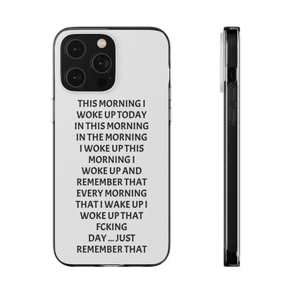 "THIS MORNING" High Quality Phone Case