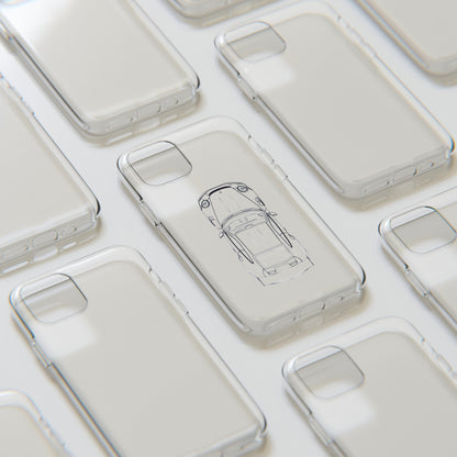 "Car Blueprint" High Quality Phone Case