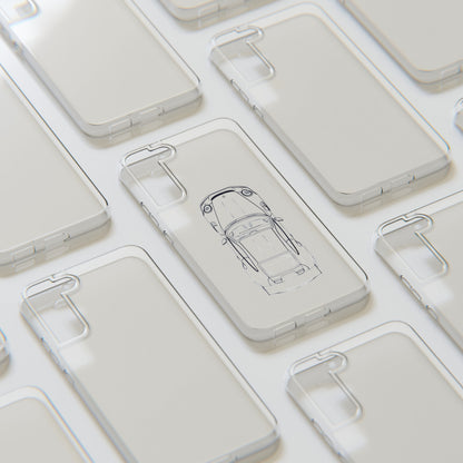 "Car Blueprint" High Quality Phone Case