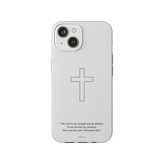 "Exodus 15:2" High Quality Phone Case