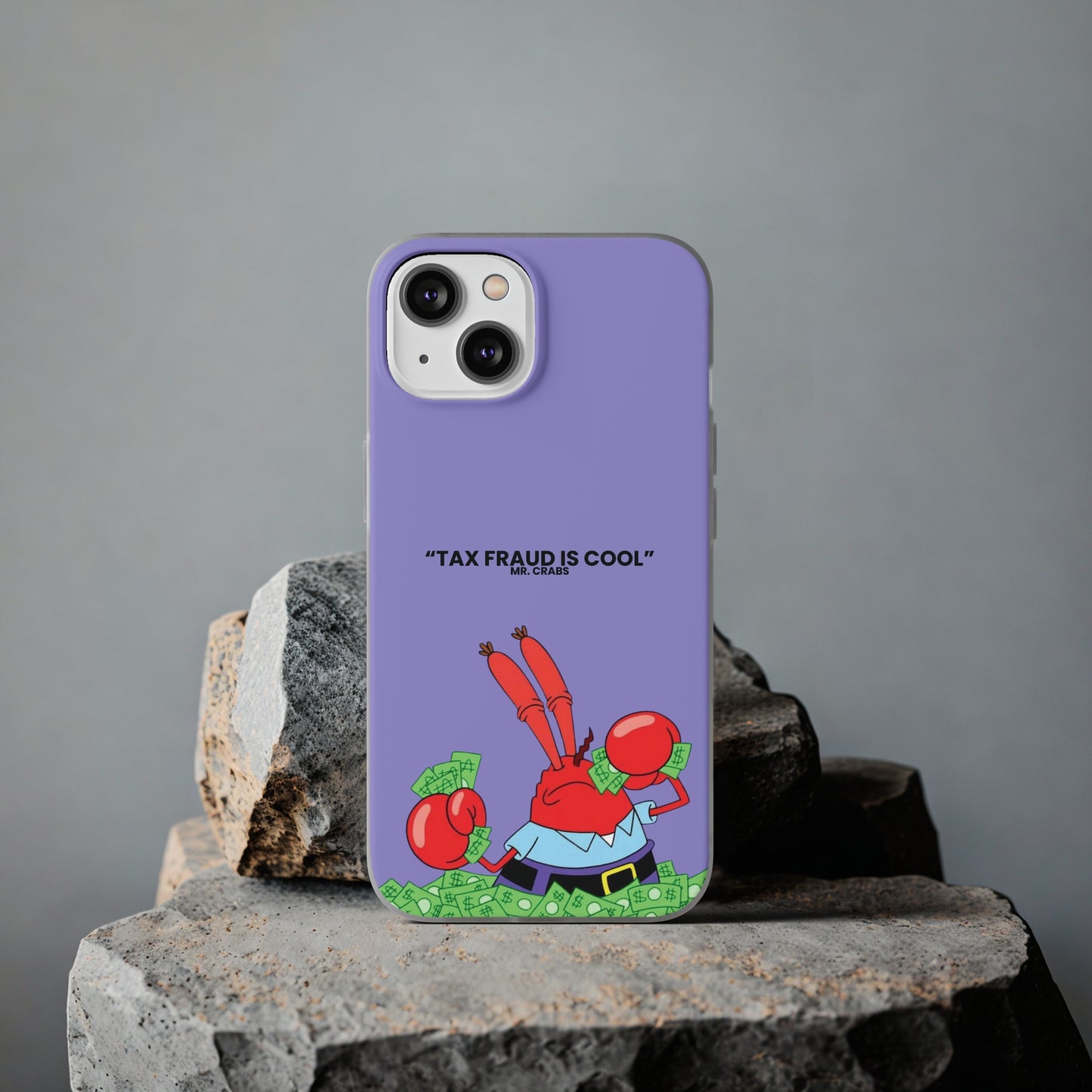 "Tax Fraud is cool" High Quality Phone Case