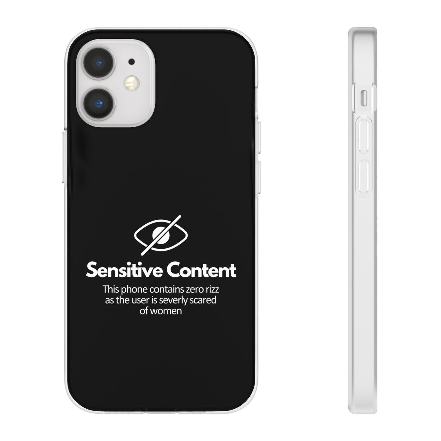 "Sensitive Content" High Quality Phone Case