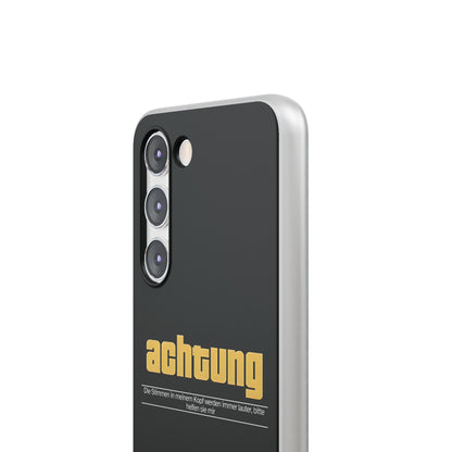 "Achtung (Stimmen)" High Quality Phone Case