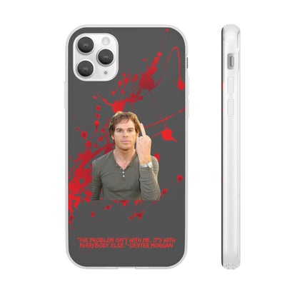 Dexter Middle Finger High Quality Phone Case