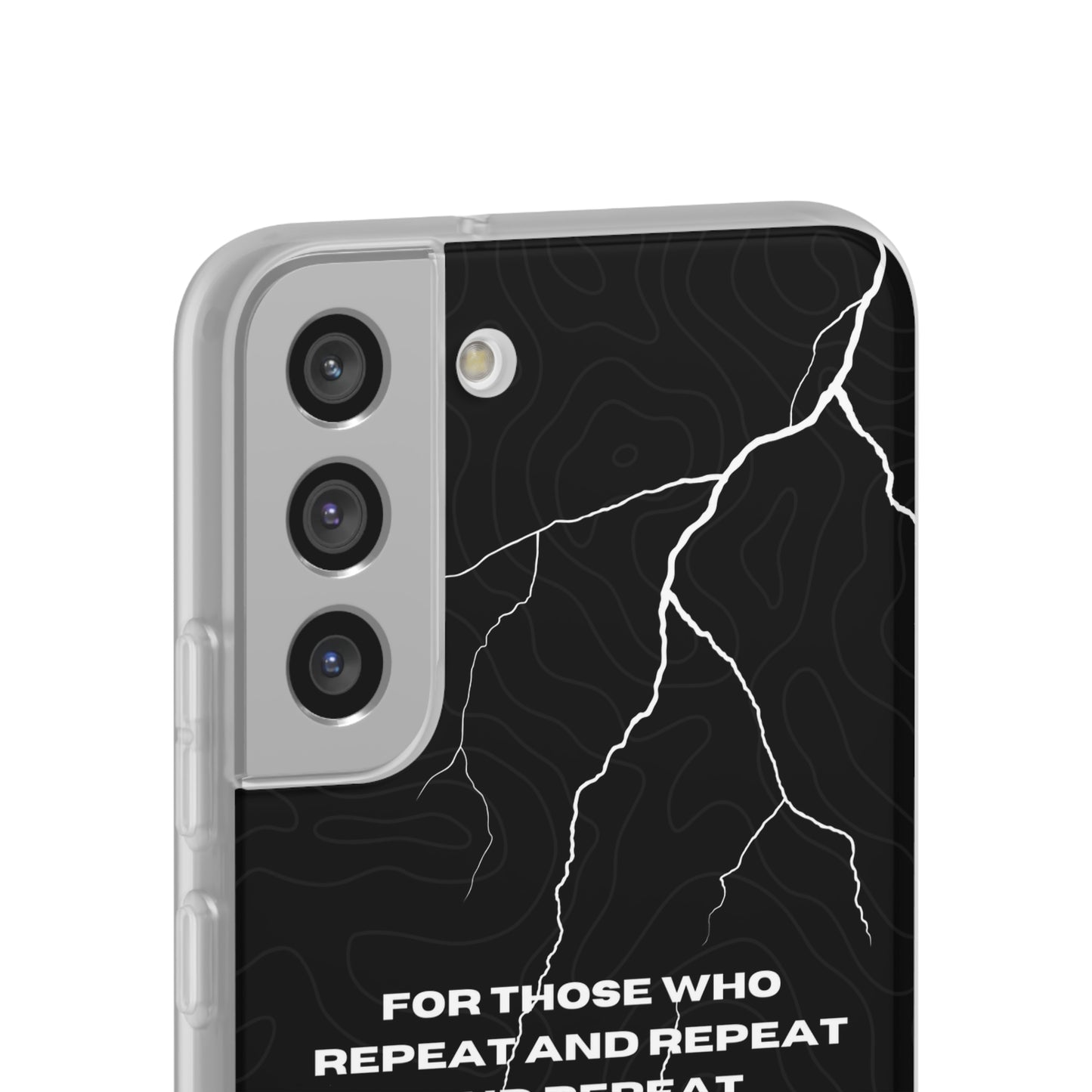 "For those who repeat and repeat..." High Quality Phone Case