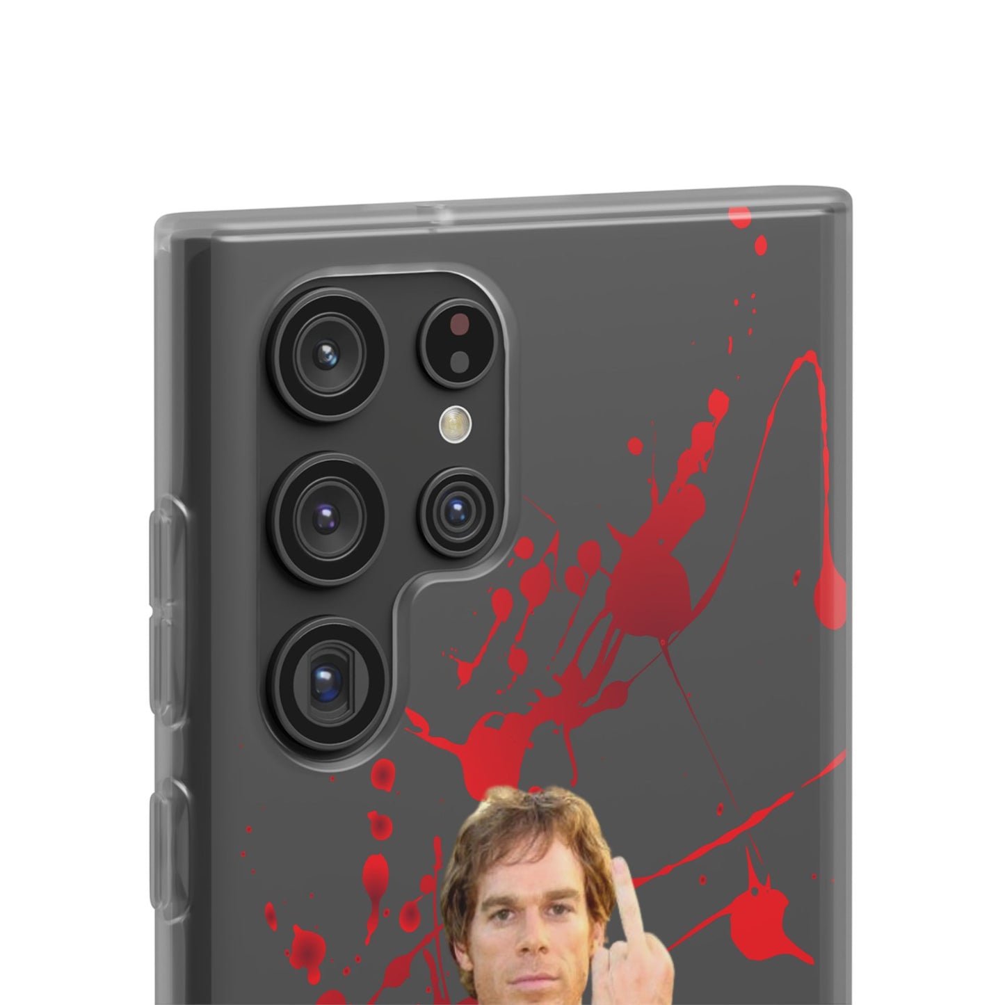 Dexter Middle Finger High Quality Phone Case