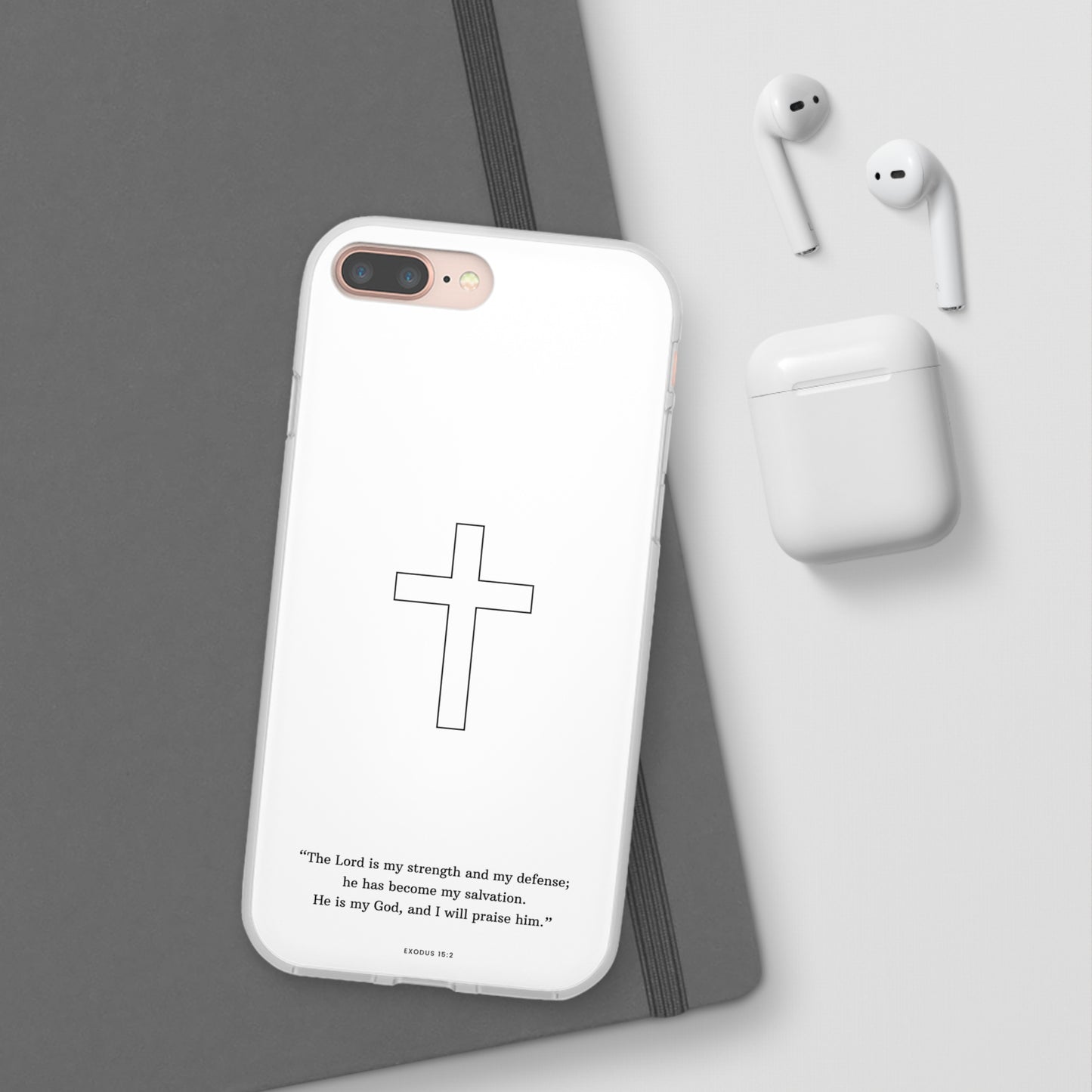 "Exodus 15:2" High Quality Phone Case