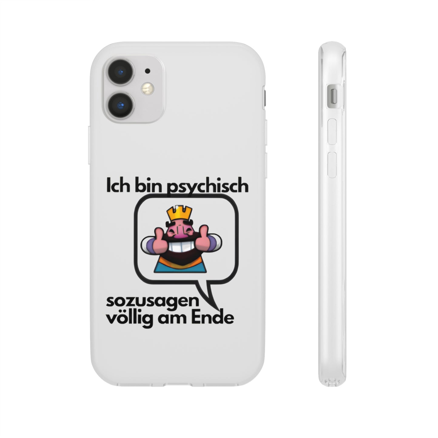 "Ich bin psychisch sozusagen völlig am Ende" High Quality Phone Case