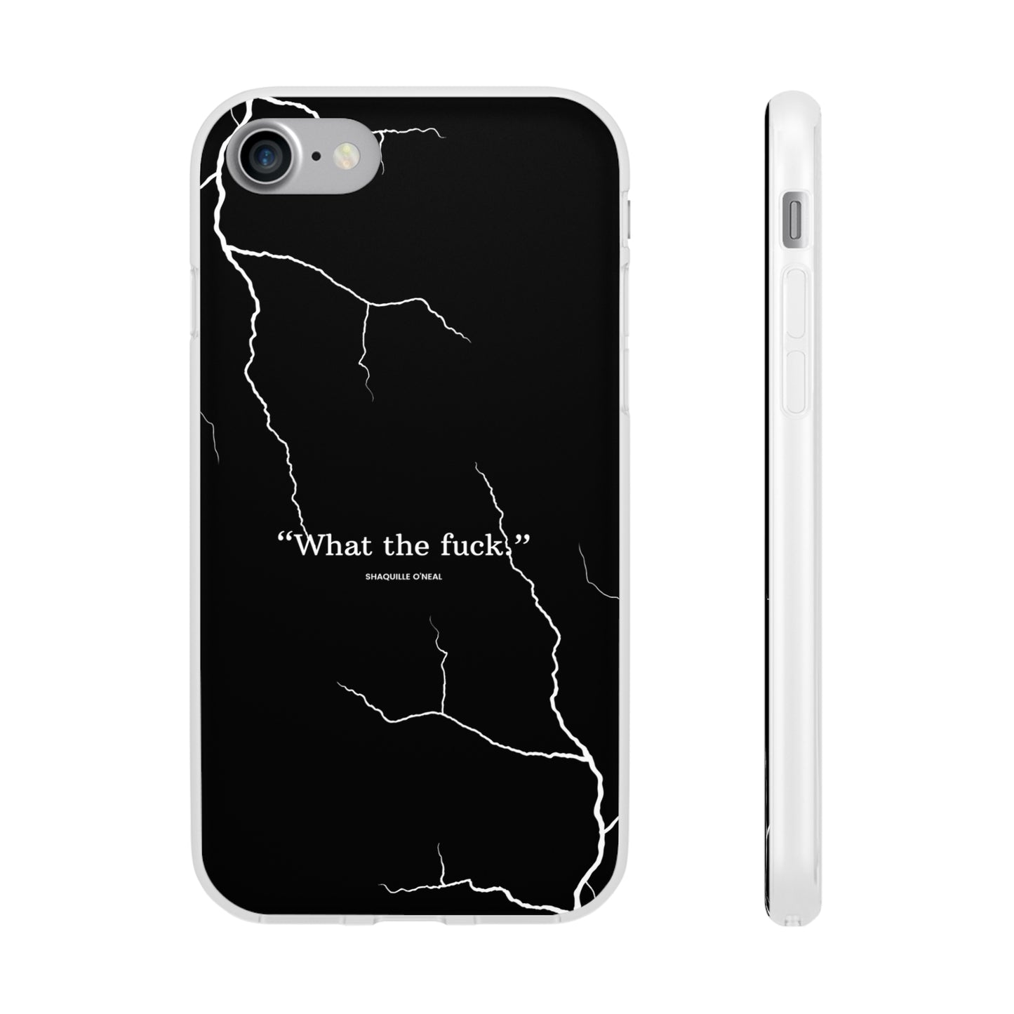 "What the fuck quote" High Quality Phone Case