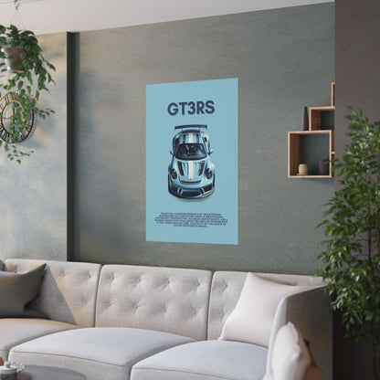 "GT3 RS" Satin Poster (210gsm)