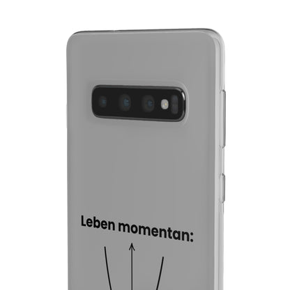 "Leben momentan" High Quality Phone Case