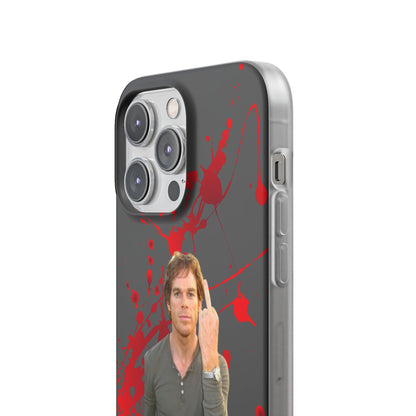 Dexter Middle Finger High Quality Phone Case