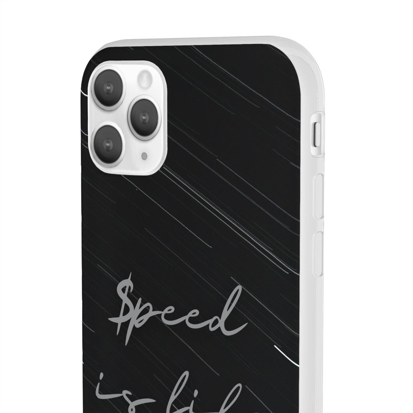 "Speed is life" High Quality Phone Case