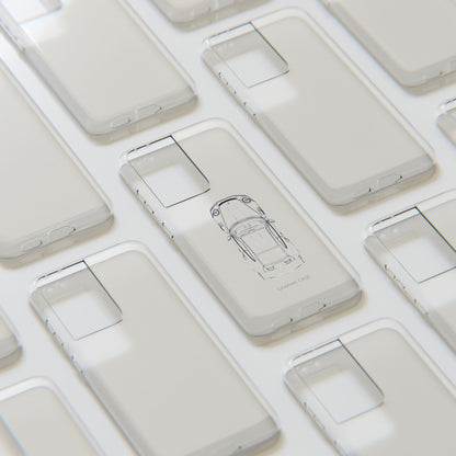 "Car Blueprint" High Quality Phone Case