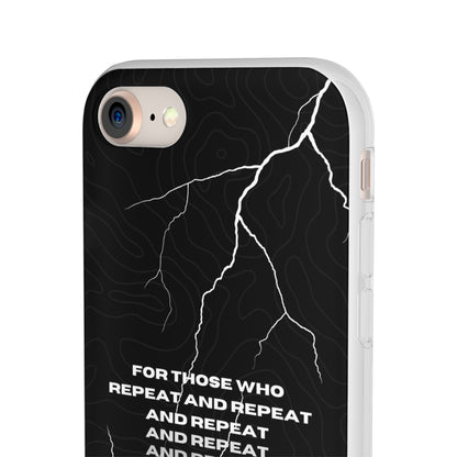 "For those who repeat and repeat..." High Quality Phone Case