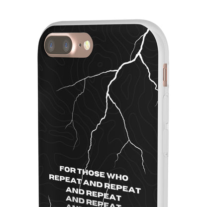 "For those who repeat and repeat..." High Quality Phone Case