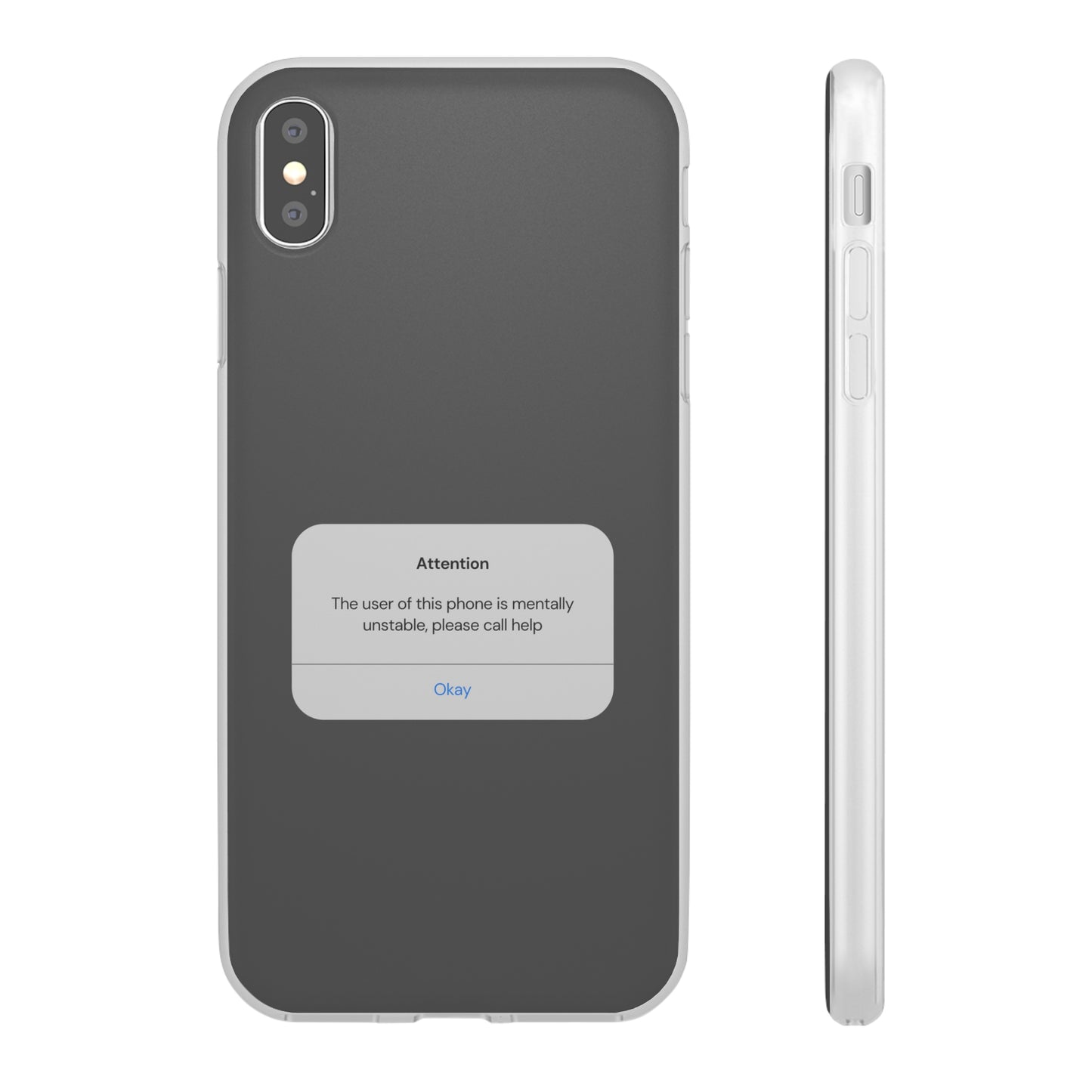 "Attention Notification" High Quality Phone Case