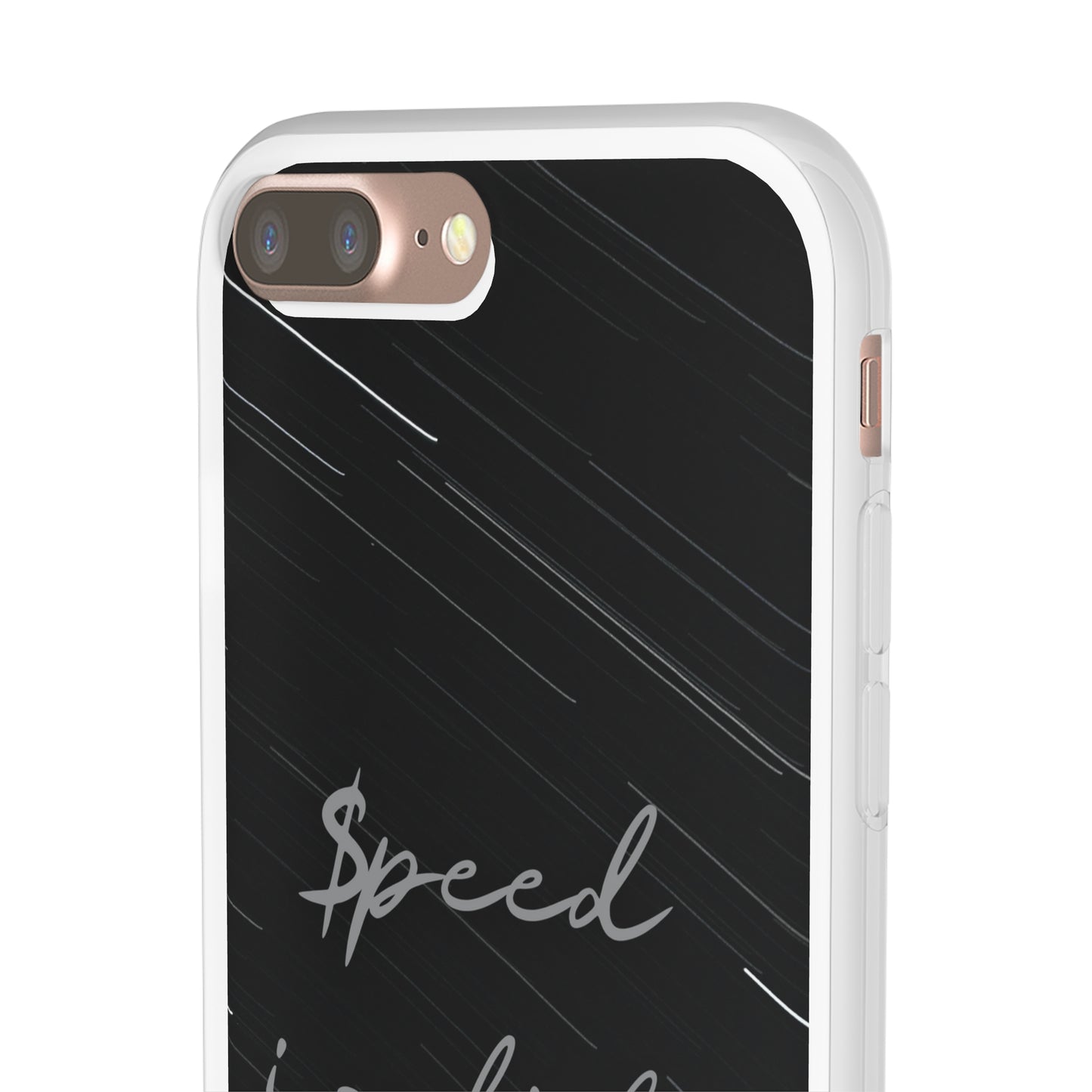 "Speed is life" High Quality Phone Case