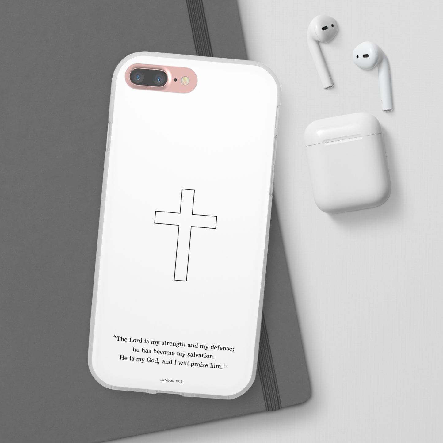 "Exodus 15:2" High Quality Phone Case