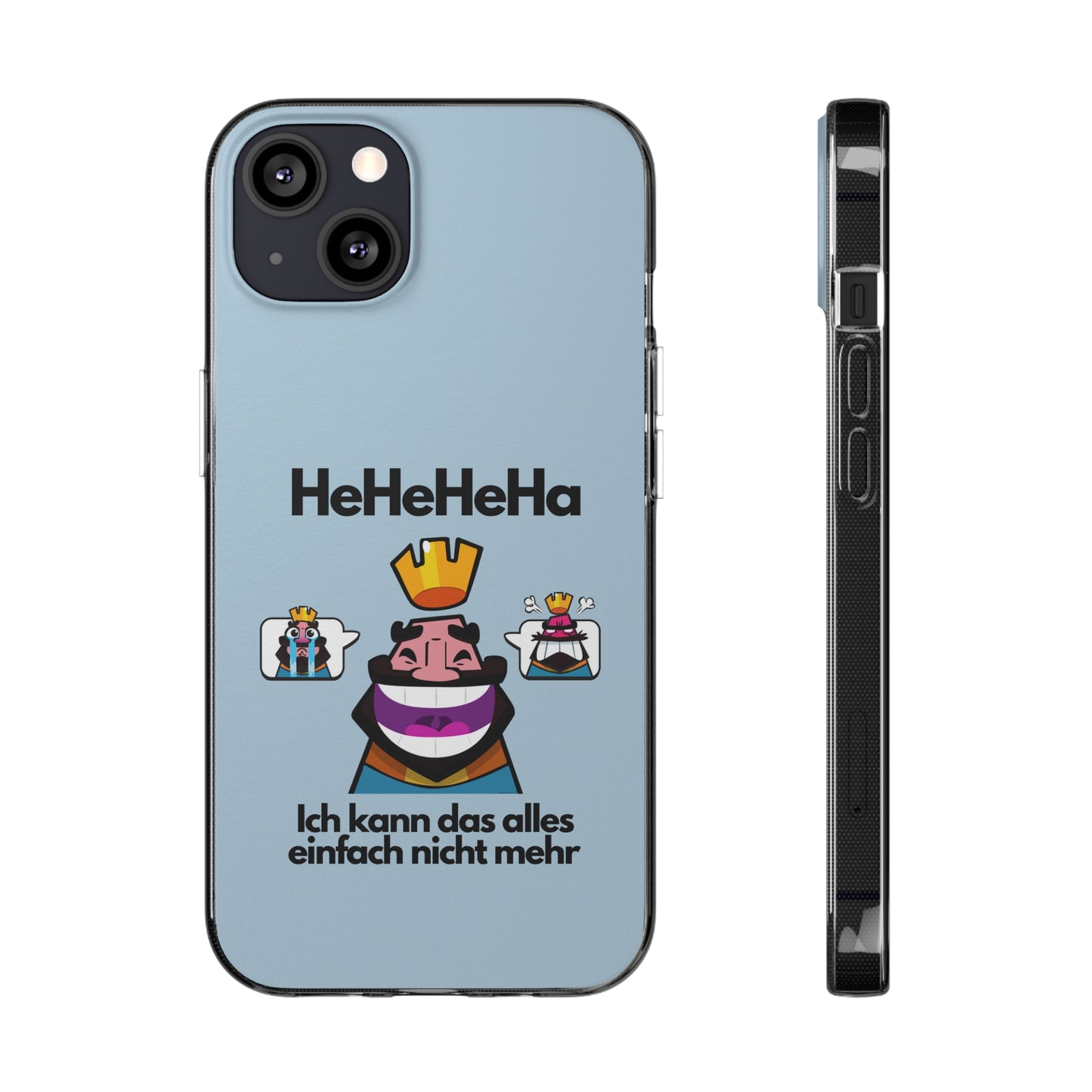 "HeHeHeHa" High Quality Phone Case