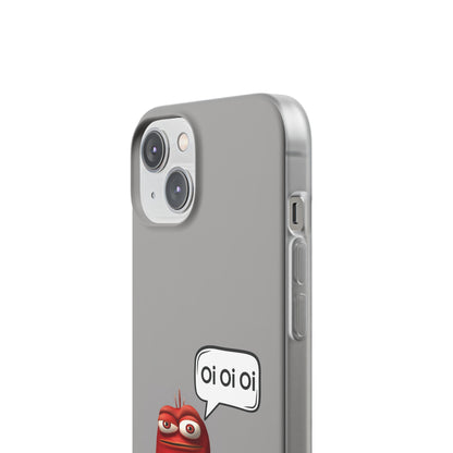 "Oi Oi Oi Red Larva" High Quality Phone Case