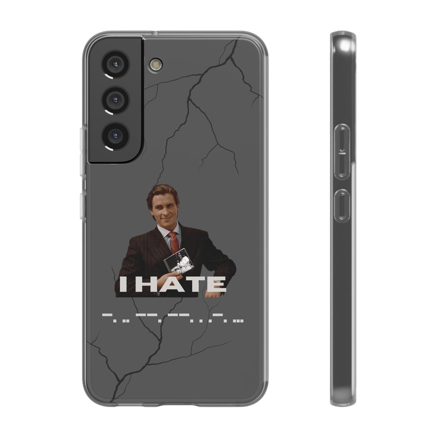 "I hate -. .. --. --. . .-. ... " High Quality Phone Case