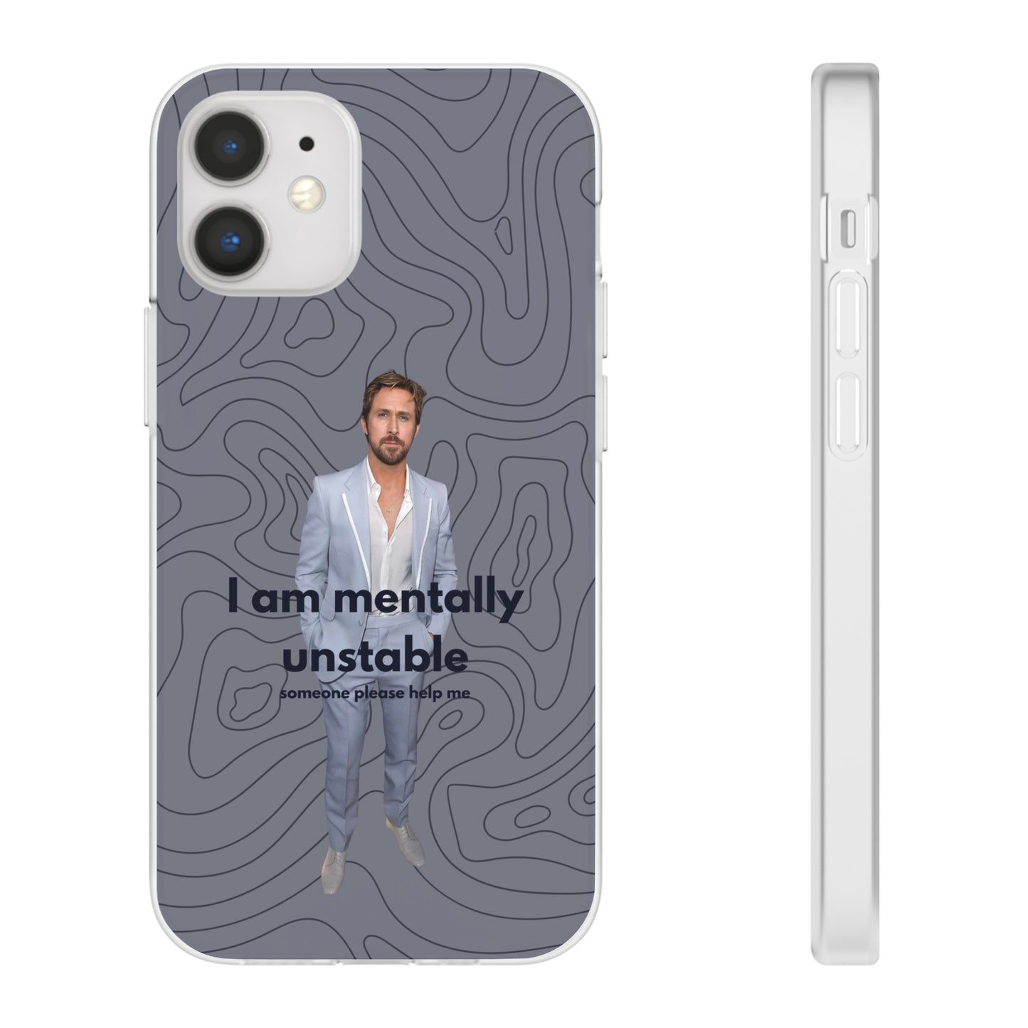 "I am mentally unstable" High Quality Phone Case