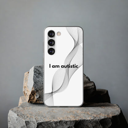 "I am autistic" High Quality Phone Case