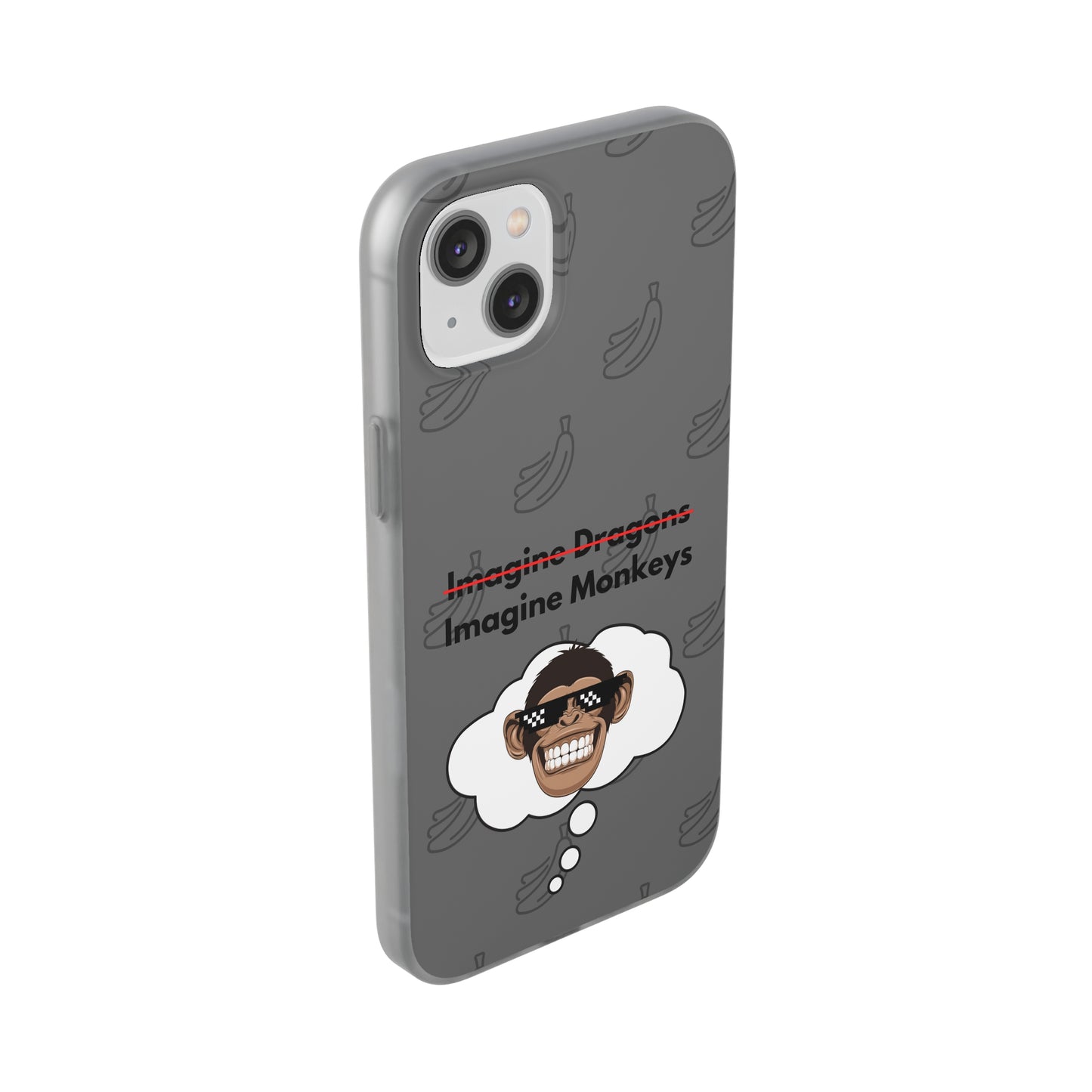 "Imagine Monkeys" High Quality Phone Case