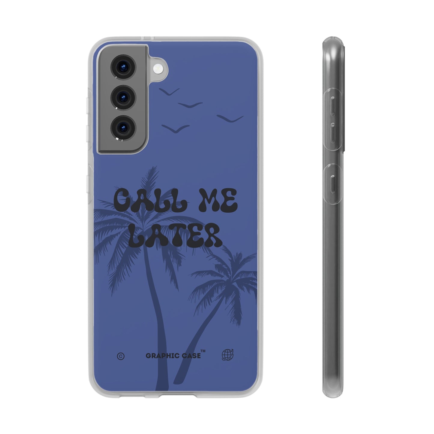 "Call me later" High Quality Phone Case