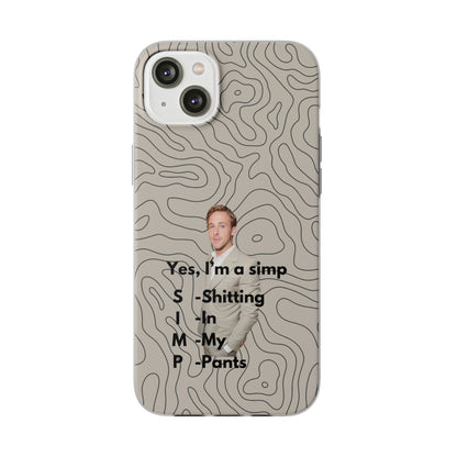 "Yes, I'm a simp" High Quality Phone Case