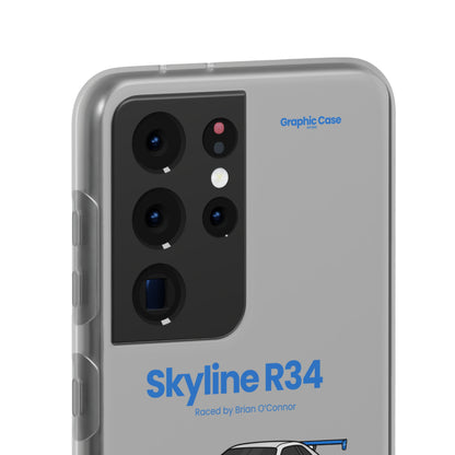 "Skyline R34" High Quality Phone Cases