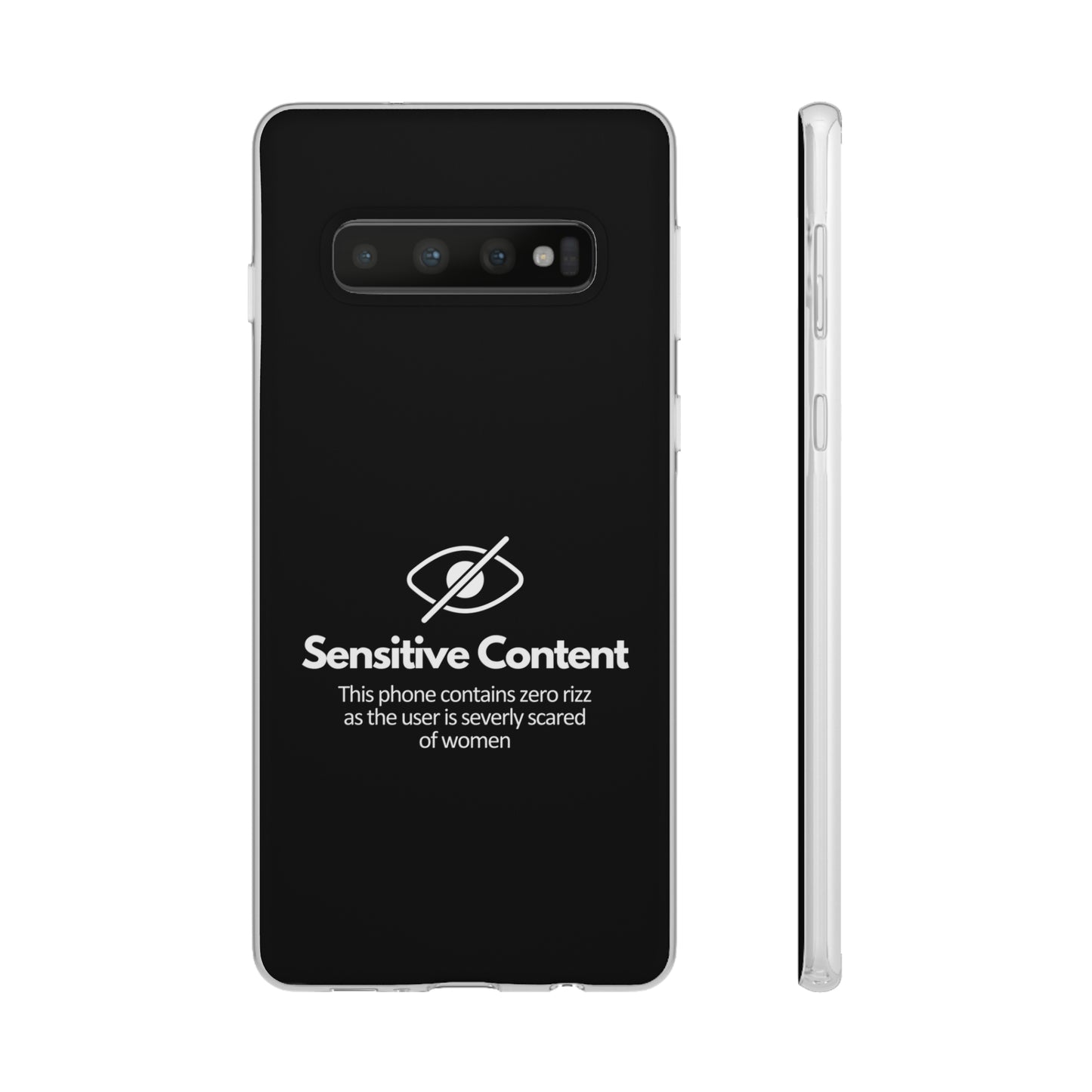 "Sensitive Content" High Quality Phone Case