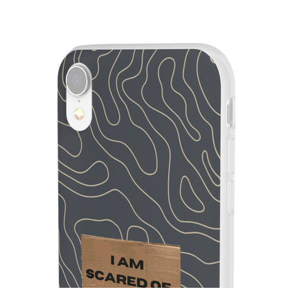 "I am scared of women" High Quality Phone Case