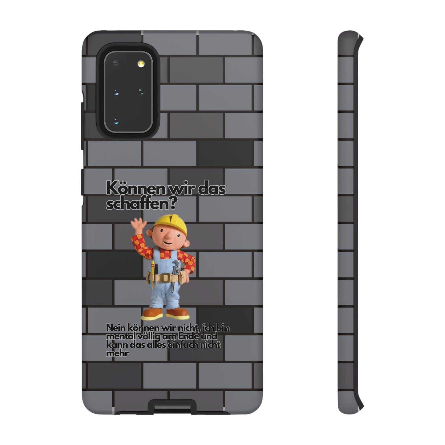 "Können wir das schaffen?" Premium Quality Phone Case