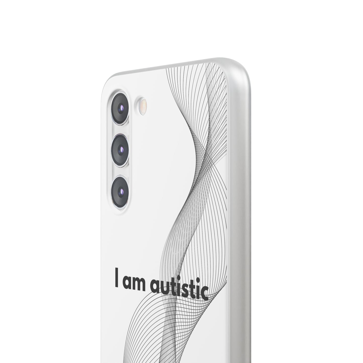 "I am autistic" High Quality Phone Case