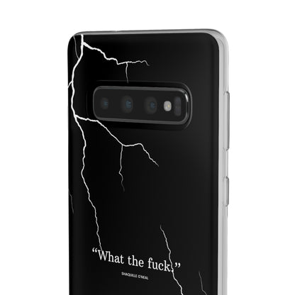 "What the fuck quote" High Quality Phone Case