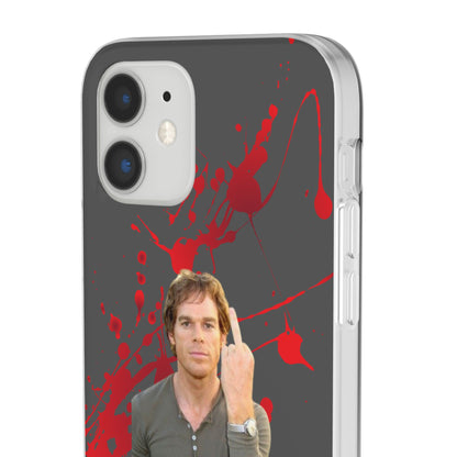 Dexter Middle Finger High Quality Phone Case