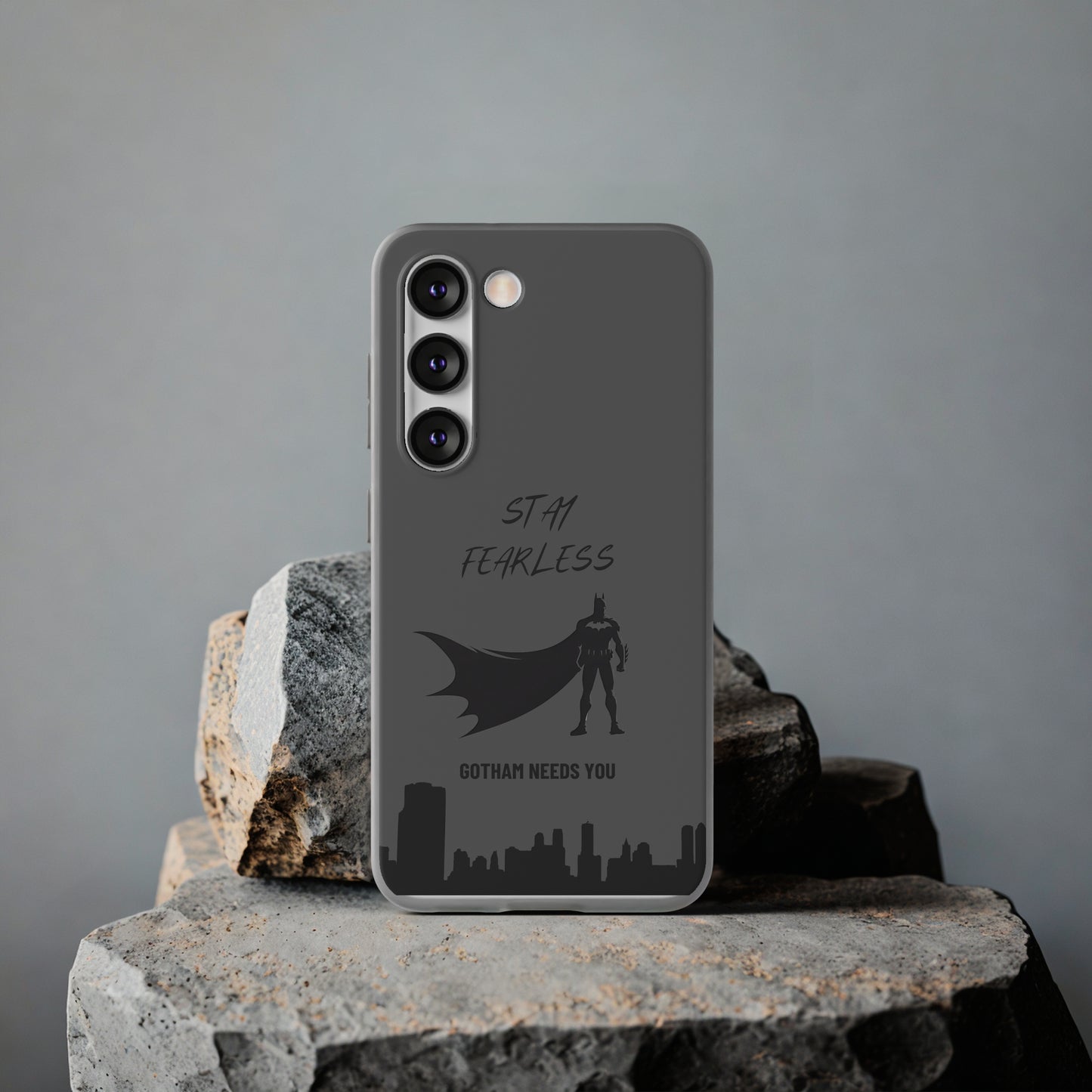 "Stay fearless, Gotham needs you" High Quality Phone Case