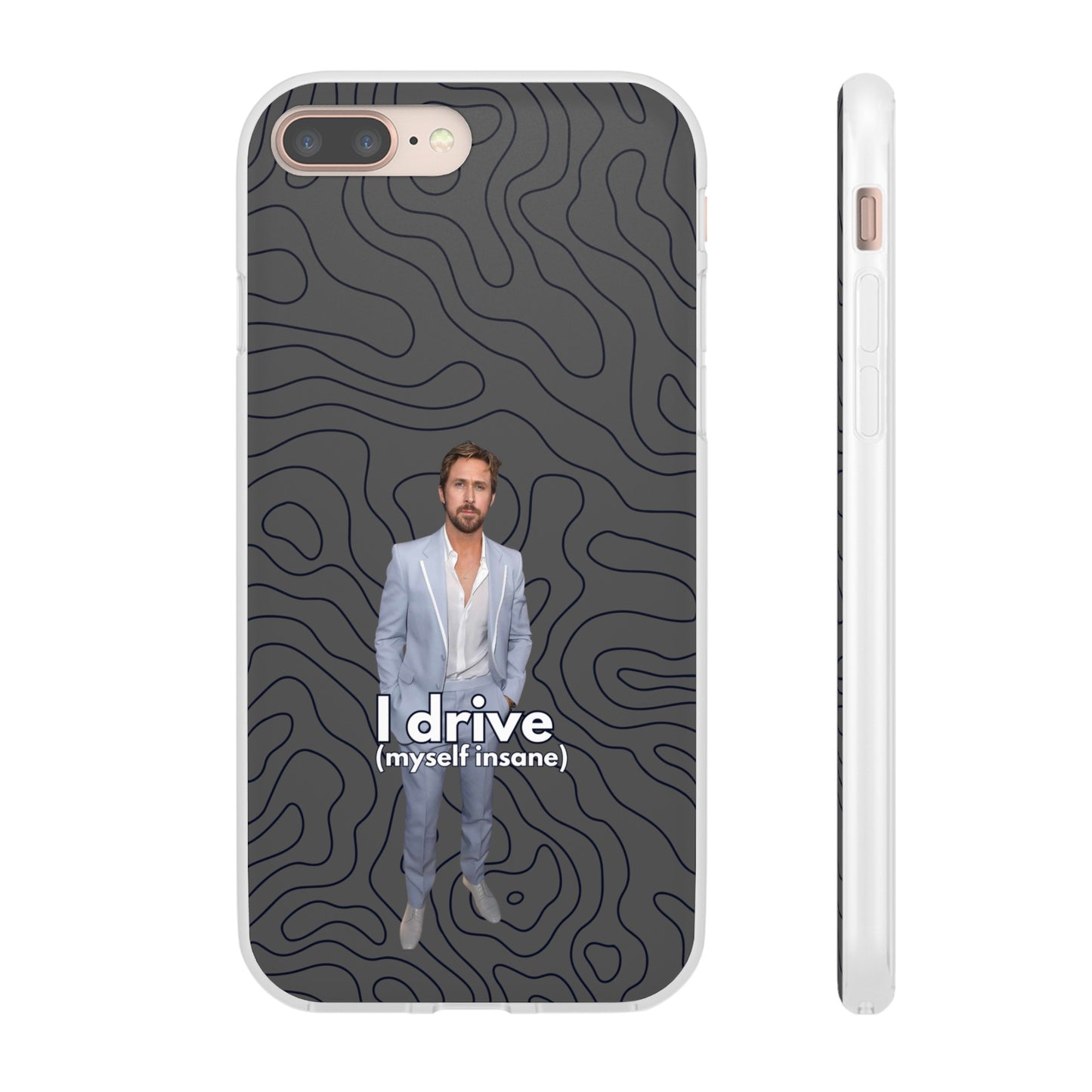 "I drive (myself insane)" High Quality Phone Case