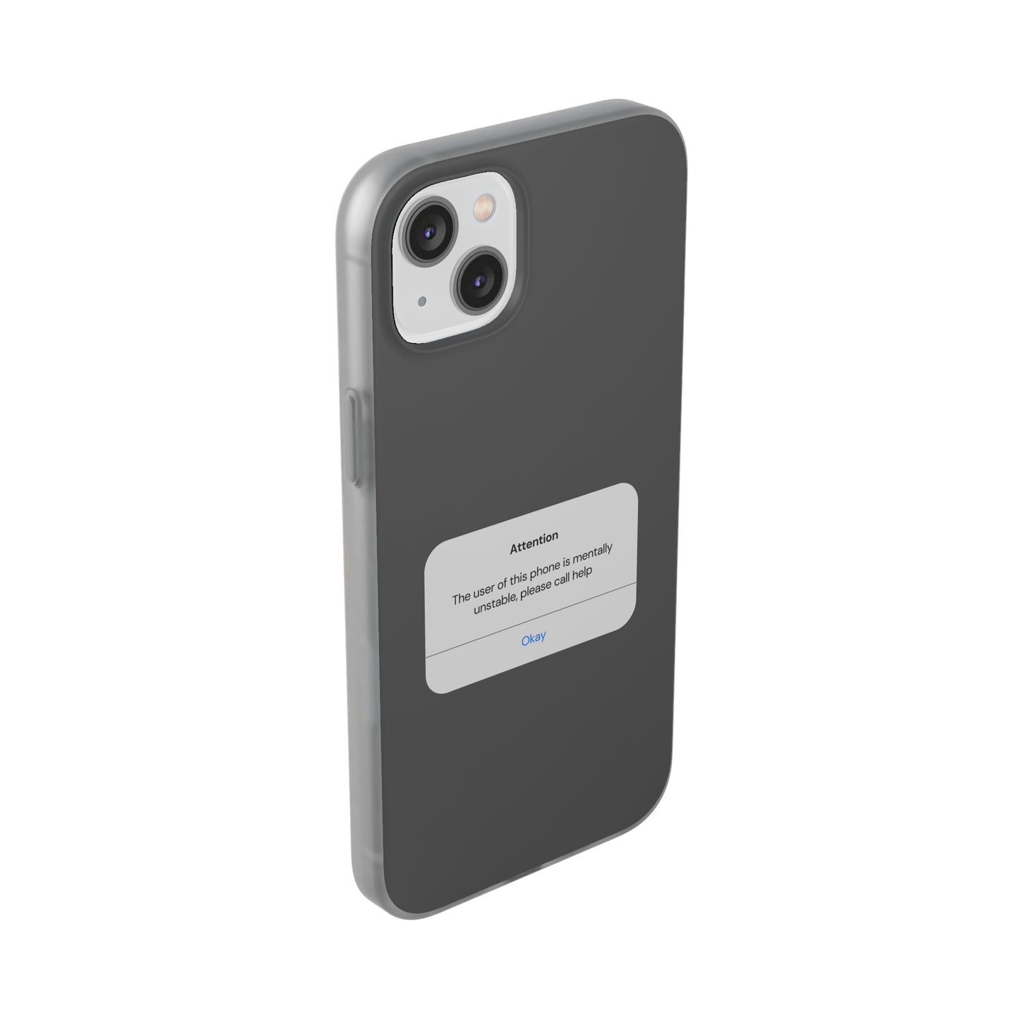 "Attention Notification" High Quality Phone Case