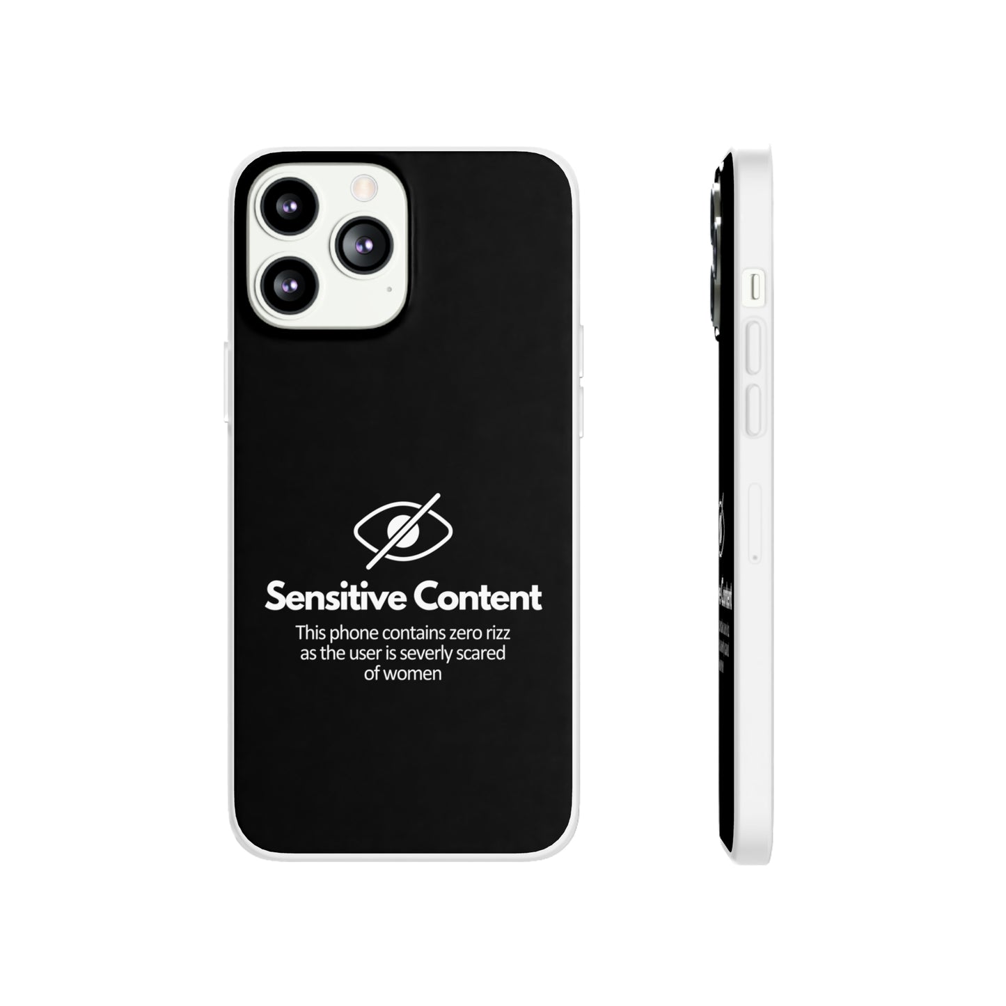 "Sensitive Content" High Quality Phone Case