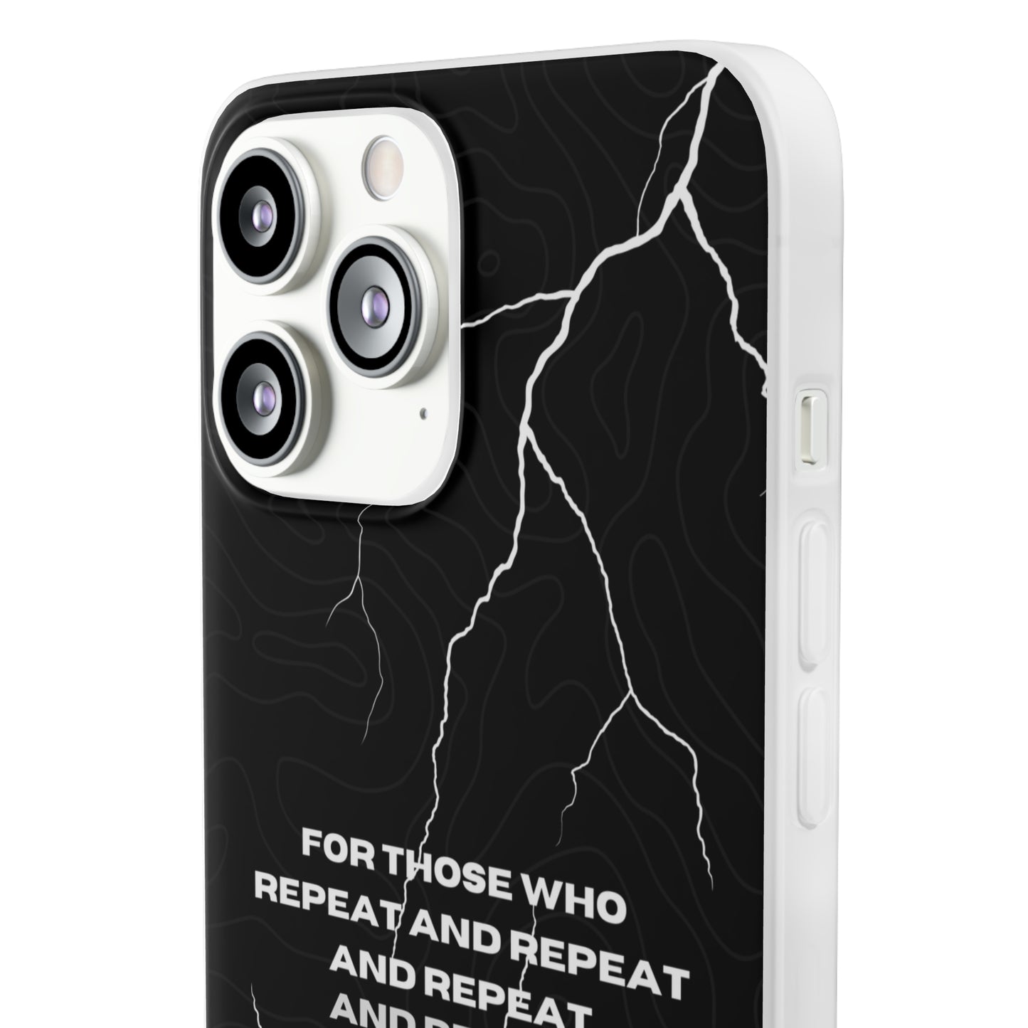 "For those who repeat and repeat..." High Quality Phone Case