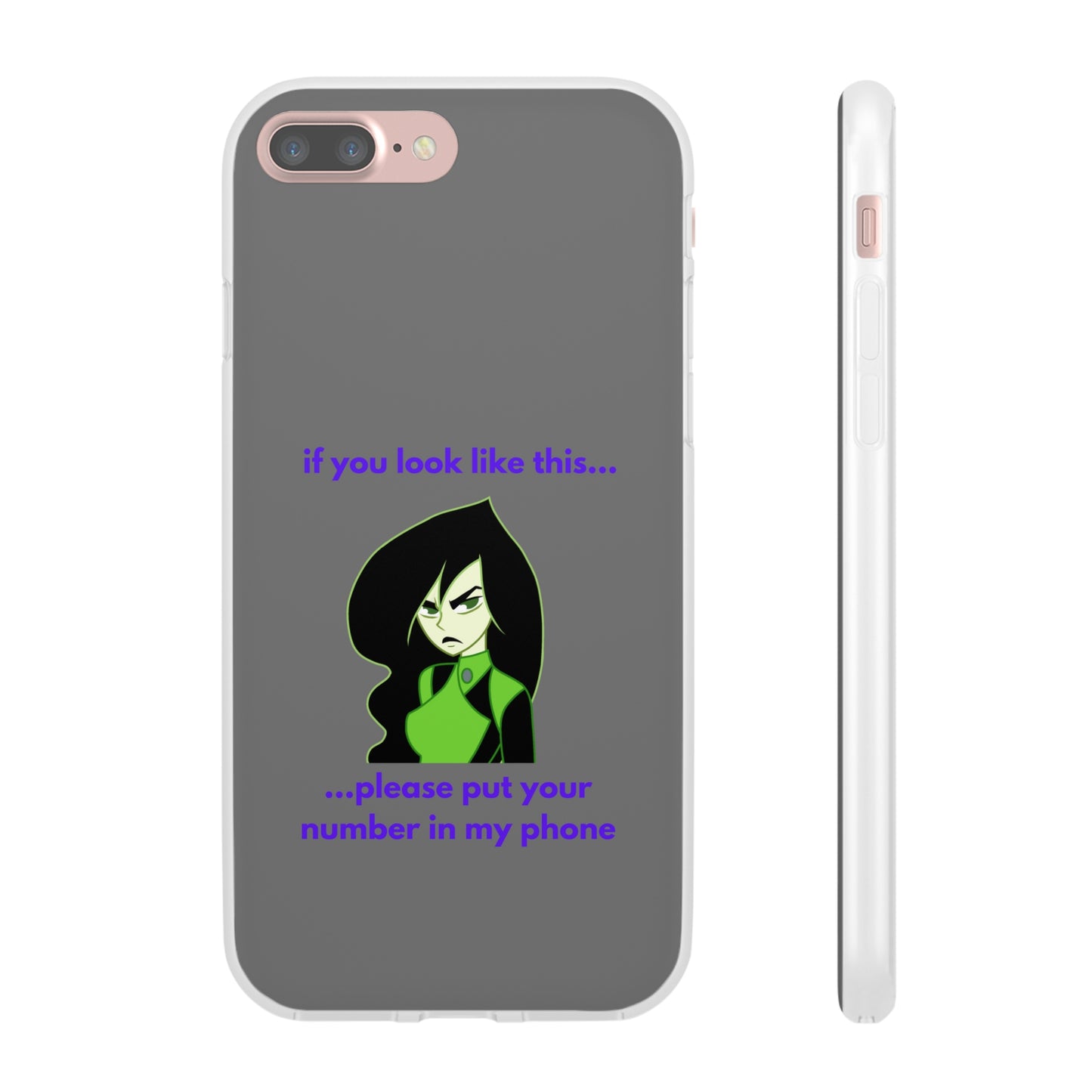 "If you look like this..." High Quality Phone Case